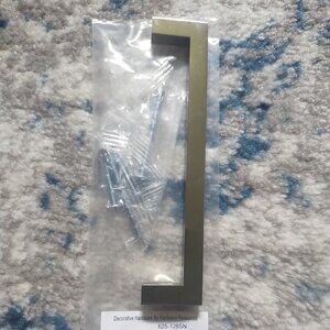 Modern Satin Nickel Cabinet Pull — 128mm (5.04") Center-to-Center — New in Pack